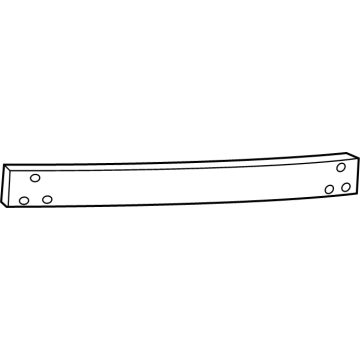 Mopar 68209675AA Impact Bar, Rear