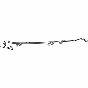 Mopar 68280378AB Wire Harness, Rear