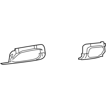 Mopar 68226560AA Tailpipe Extension Bracket, Passenger Side