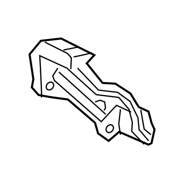 Ram 68453098AA Caliper Support