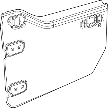 Jeep 68282698AA Outer Panel
