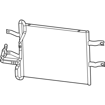 Ram 68430020AA Auxiliary Cooler