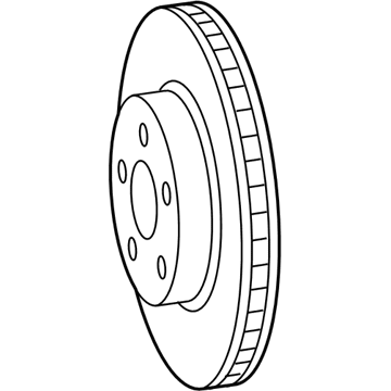 2022 Dodge Challenger Brake Disc - 4755537AA