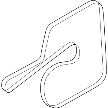 Dodge 4861928AA Serpentine Belt