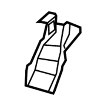 Mopar 68004440AA Outer Bracket, Rear Passenger Side