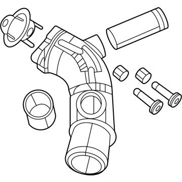 Jeep 5048749AB Water Pipe