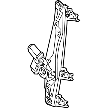 Ram Window Regulator - 68637655AA