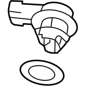 Mopar 68030820AA Socket, Rear