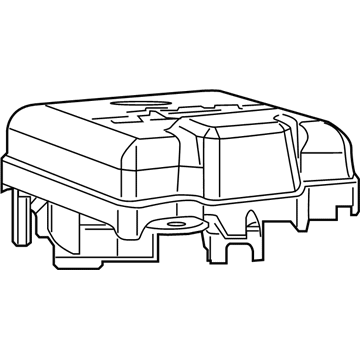 Mopar 68261895AA Fuse Box Cover, Center