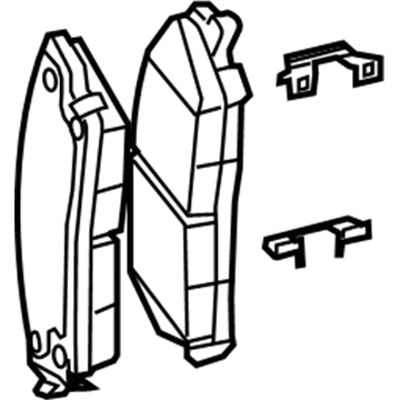 2022 Dodge Challenger Brake Pad - 5142558AD