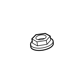 Jeep 6512648AA Strut Nut