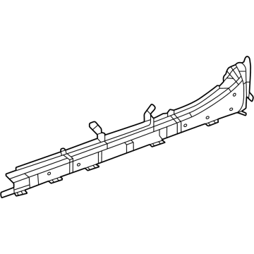 Dodge 68611848AA Rocker Reinforcement