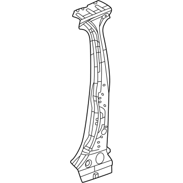 Dodge 68618665AA Inner Center Pillar