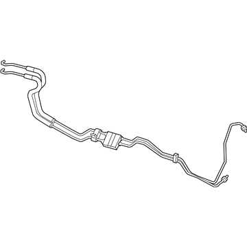 2022 Dodge Challenger Transmission Oil Cooler Hose - 55111280AG
