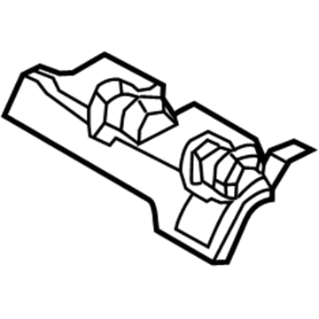 Dodge 1YA08DX9AA Floor Molding