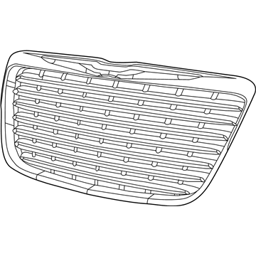 2012 Chrysler 300 Grille - 1SF04SZ0AA