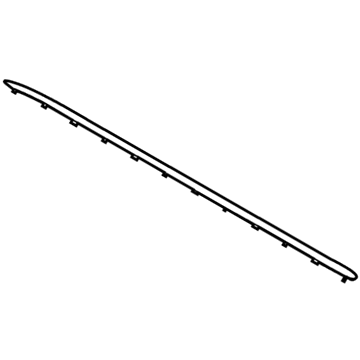Jeep 68295588AC Grille Upper Seal