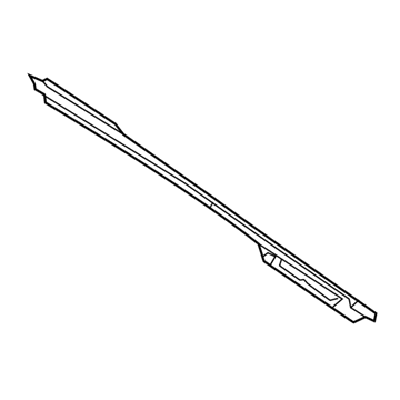 Ram 68134192AB Rear Pillar Reinforcement