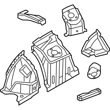 Chrysler 68444164AA Apron Assembly