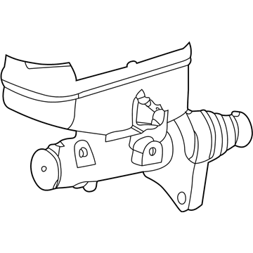 2004 Chrysler Sebring Brake Master Cylinder - 5101794AA