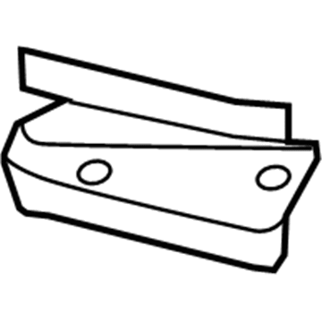 Mopar 55372934AE Protector, Front Passenger Side
