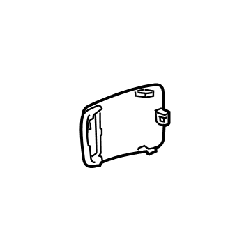 Mopar 1YT67DX9AA Switch Bezel, Driver Side