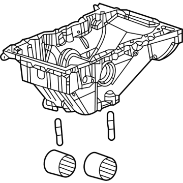 Mopar 68449686AB Oil Pan, Upper