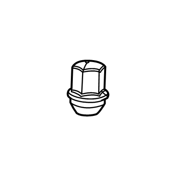 Jeep 6509422AA Wheel Nut
