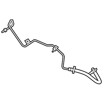 Mopar 68171913AA Brake Hose, Rear Inner Driver Side