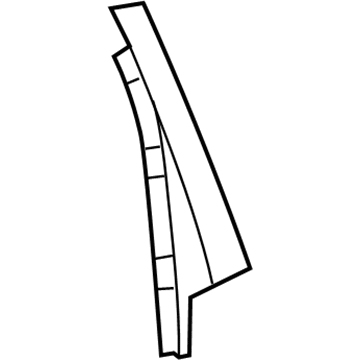 2022 Jeep Cherokee Door Moldings - 68102578AE