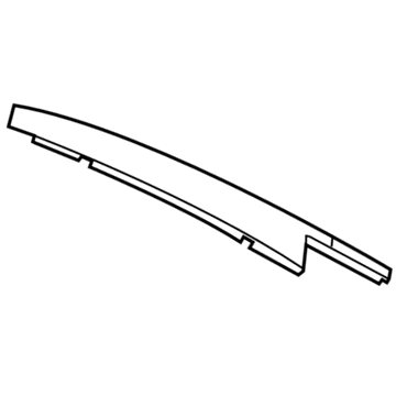 2022 Jeep Cherokee Door Moldings - 68102577AC