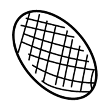 Mopar UJ851T5AA Speaker Grille, Tan, Front Upper Driver Side