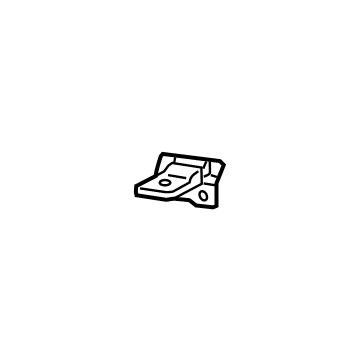 Mopar 68281884AD Hinge, Front
