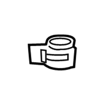 Mopar 68053768AA Lower Return Hose Clamp