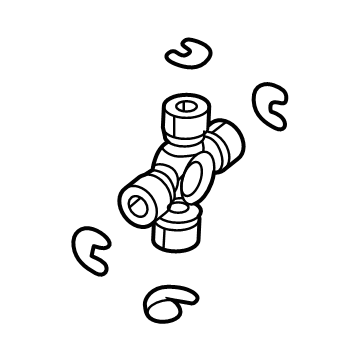 Ram 68452776AB Universal Joints