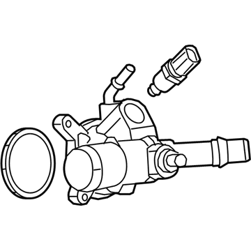 Jeep 5047861AD Thermostat Housing