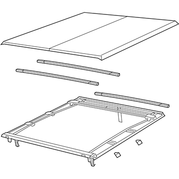 Jeep 68343465AI Tonneau Cover