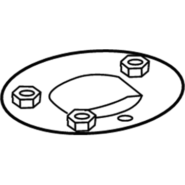 Ram 68095877AA Winch Bracket
