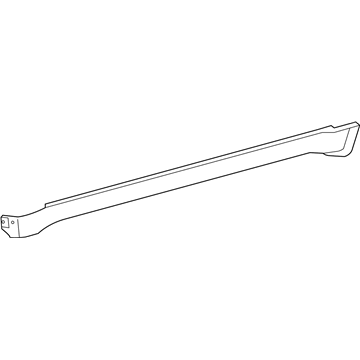 Mopar 1VN70TZZAC Rocker Molding, Passenger Side