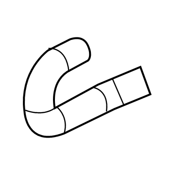 2020 Chrysler Voyager Crankcase Breather Hose - 68217654AB
