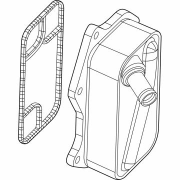 Jeep 5048312AB Oil Cooler