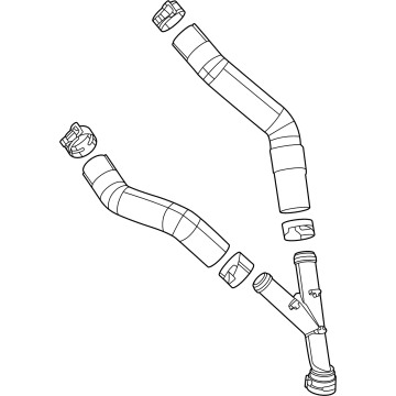Jeep 5048611AB Coolant Hose