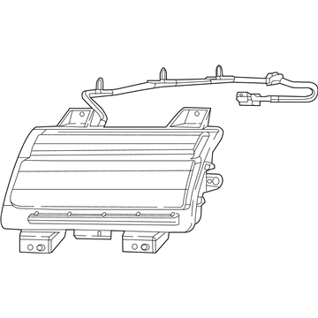 Jeep 55112884AG Parking/Turn Lamp