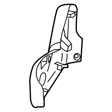 Mopar 6BX83LXHAA Side Trim Panel, Front
