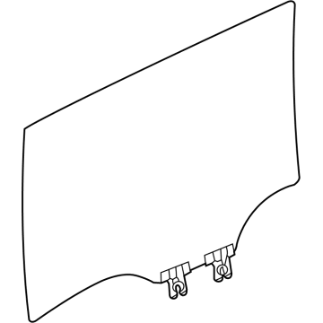 Jeep 68378782AB Door Glass
