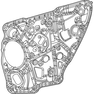 Mopar 68499676AA Carrier, Rear Passenger Side