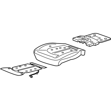 Chrysler 68316534AB Seat Cushion Pad
