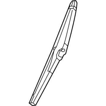 Jeep 68197131AA Rear Blade