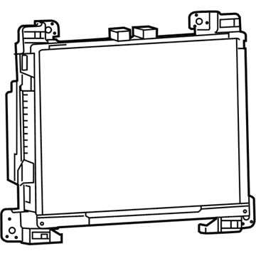 Dodge 68472632AH Radio