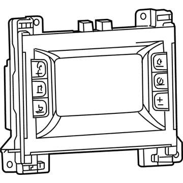 Dodge 68575670AA Radio